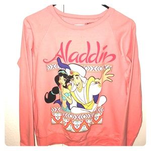 Orange Disney Aladdin Sweatshirt